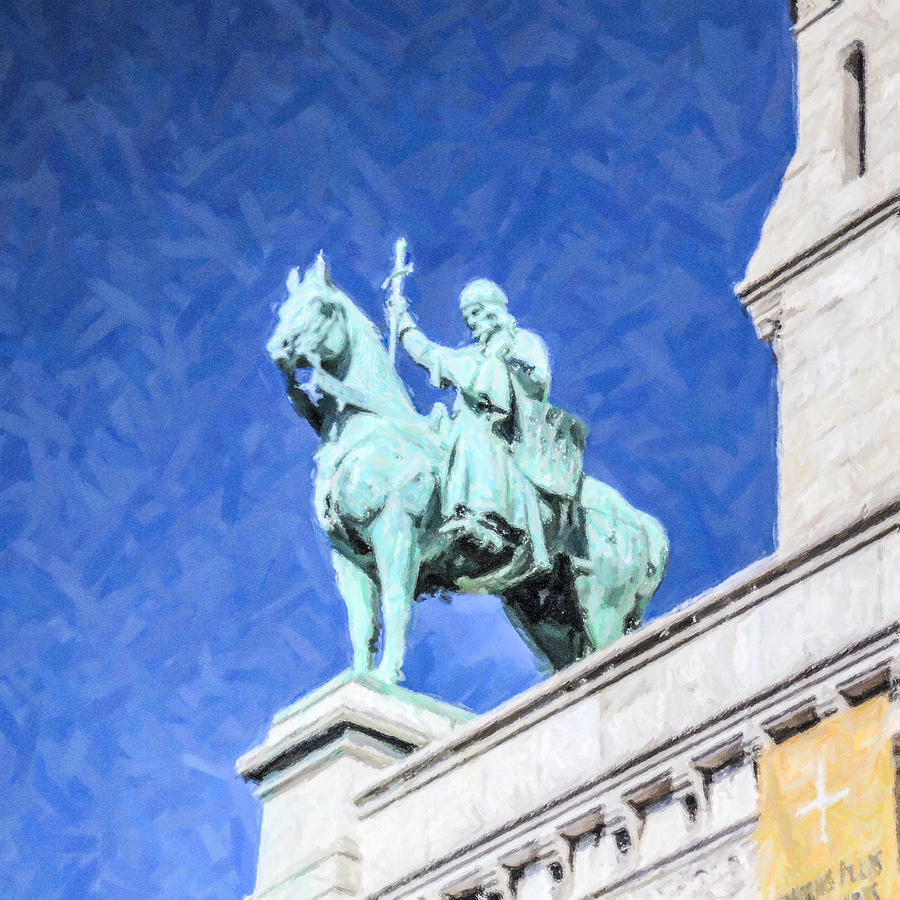 Louis IX Digital Art by Liz Leyden