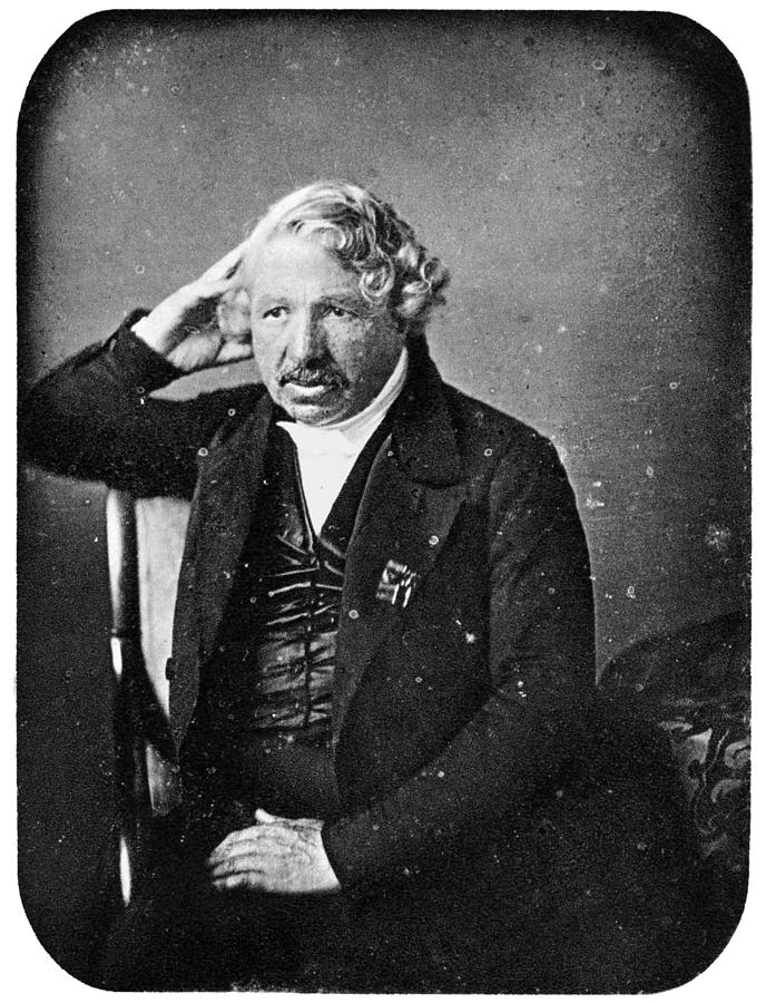 Louis J. M. Daguerre Photograph by Granger