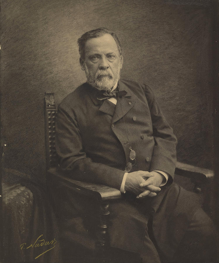 Louis Pasteur Photograph - Louis Pasteur by Paul Nadar