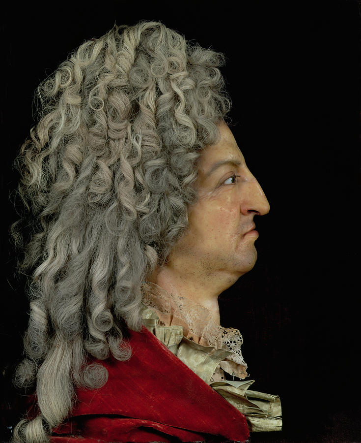 Louis Xiv 1638-1715 1706 Mixed Media Photograph by or Benoit du Cercle, Antoine Benoist