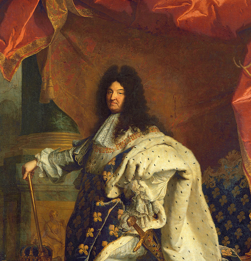 Louis Xiv In Royal Costume, 1701 Oil On Canvas Detail Of 59867 ...