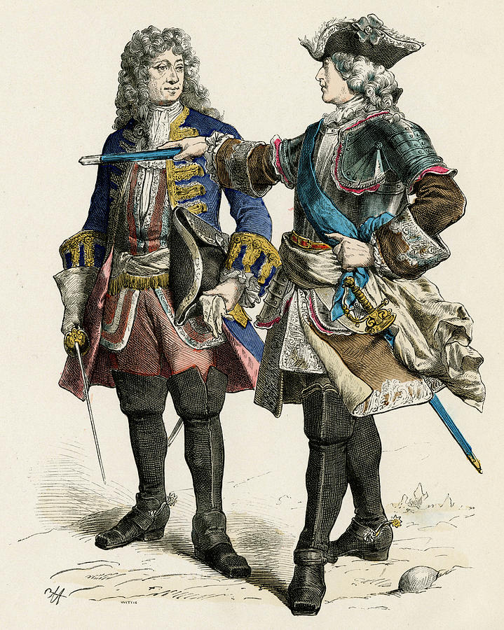 Louis Xv, King Of France And Navarre Drawing by Mary Evans Picture Library