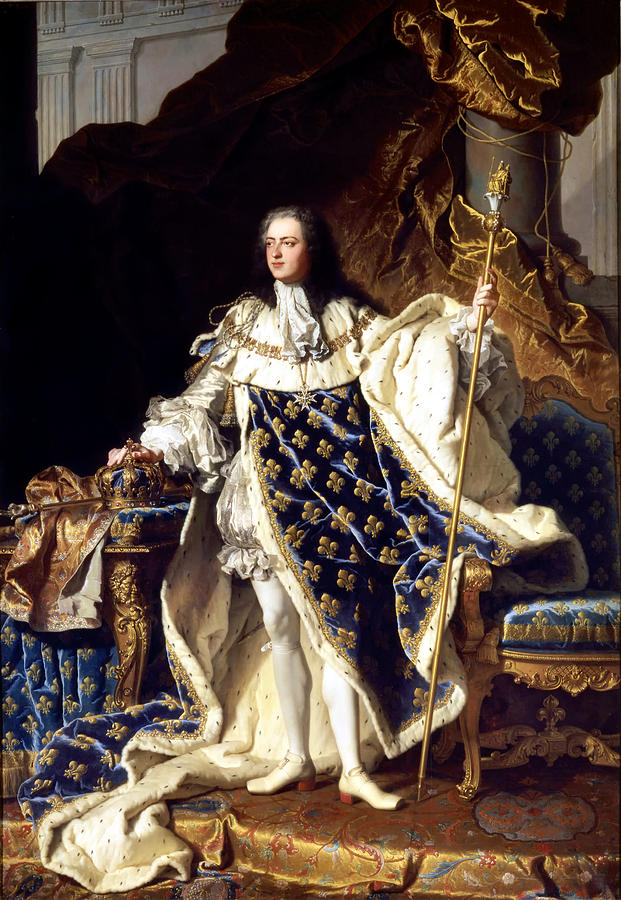 Louis XV Painting by Mountain Dreams