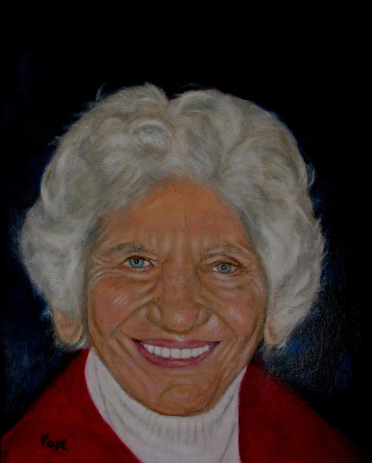 Portrait Painting - Louise Bryant by Bruce Ben Pope