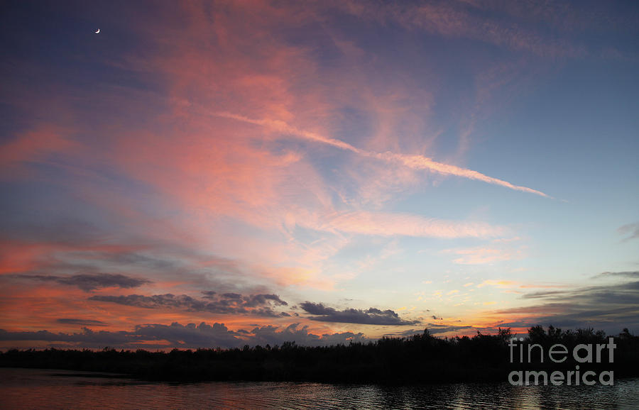 Louisiana Sunset in Lacombe Photograph by Luana K Perez