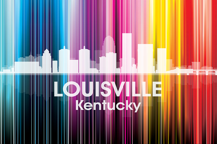 Louisville KY 2 Mixed Media by Angelina Tamez