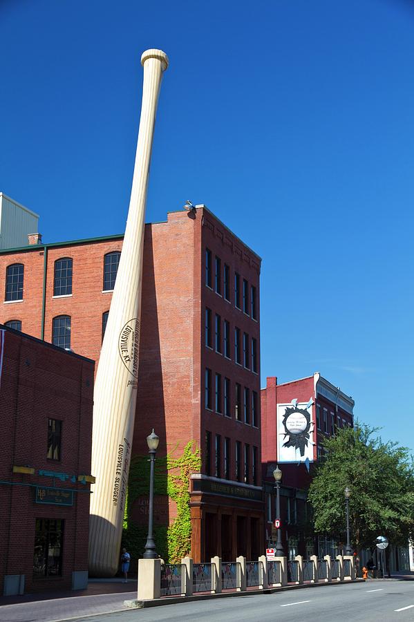 Baseball Photograph - Louisville Slugger Baseball Bat Factory by Photostock-israel