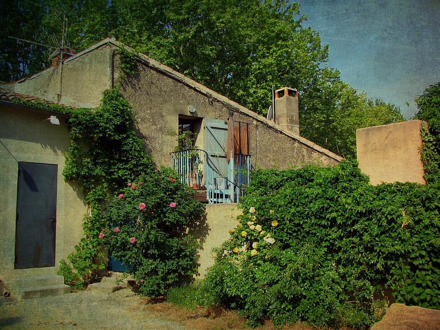 Lourmarin Cottage Photograph by Carla Parris