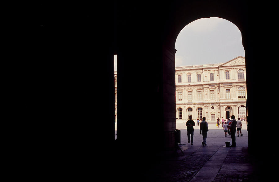 Louvre Archway Silhouette Photograph by Jenny Forker - Fine Art America