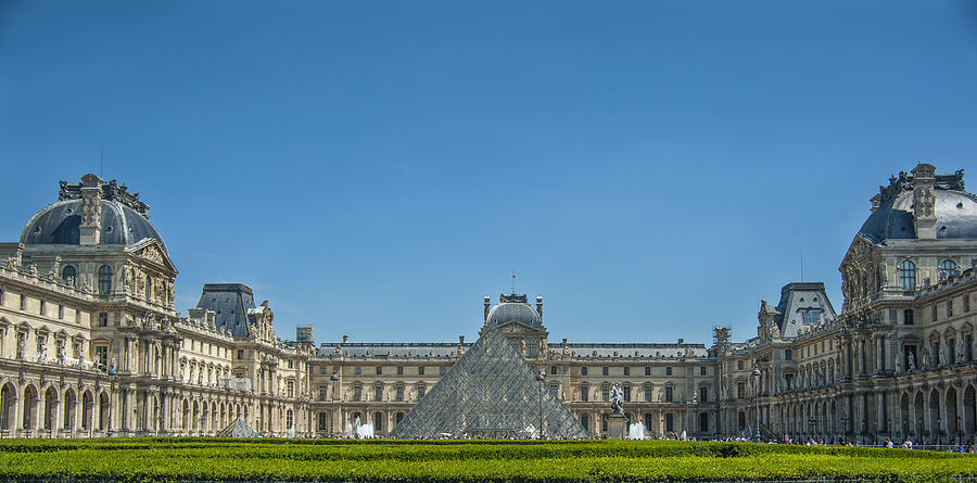 Louvre Photograph - Louvre in Paris France by Pam Elliott Louvre Photograph - Louvre in Paris France by Pam Elliott