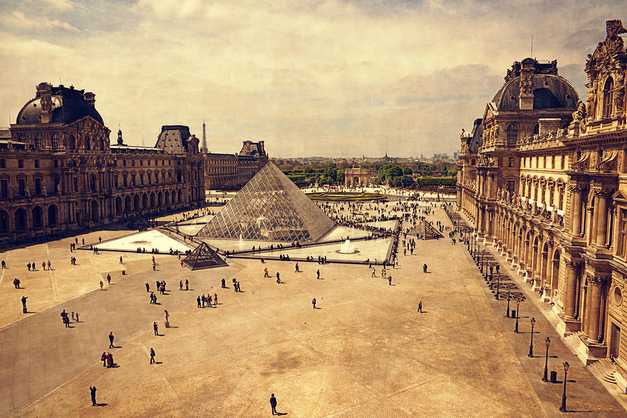 Louvre Museum Photograph by Maria Angelica Maira