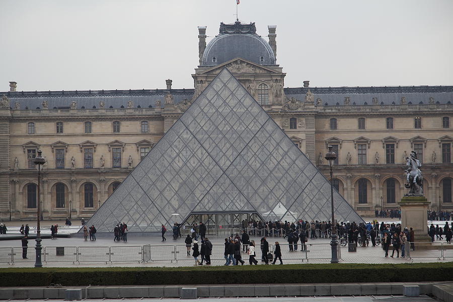 Paris Photograph - Louvre - Paris France - 011311 by DC Photographer