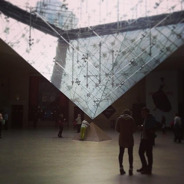 Paris Photograph - Louvre. #paris #gogogadgetjetlag by Cat Sweeny