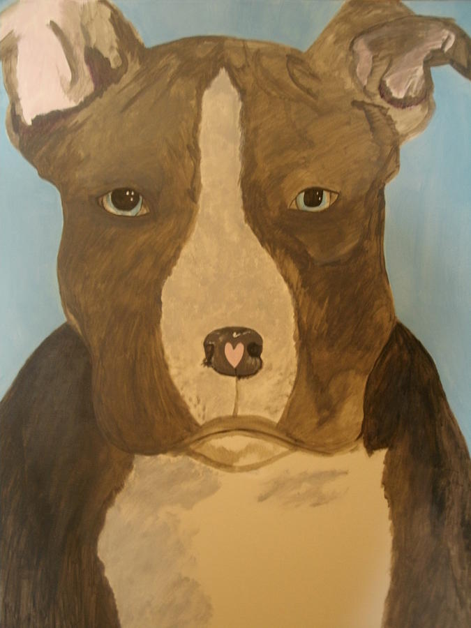 Love A Bull Painting by Samantha Lusby