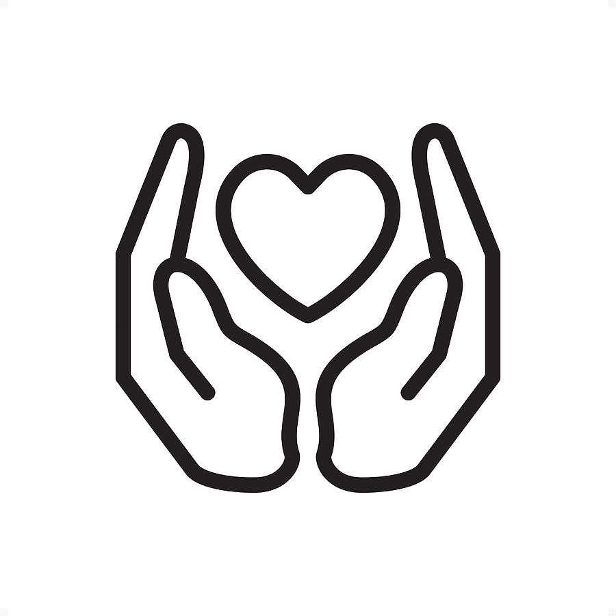 Love And Care - Outline Icon - Pixel Perfect Drawing by Lushik Love And Care - Outline Icon - Pixel Perfect Drawing by Lushik