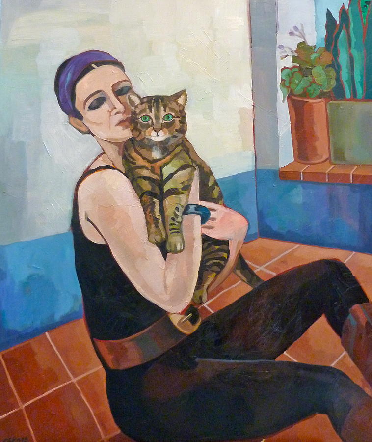 Portrait Painting - Love by Carmen Stanescu Kutzelnig