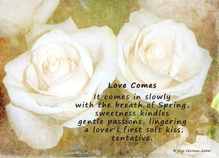 Love Comes Digital Art by Alys Caviness-Gober