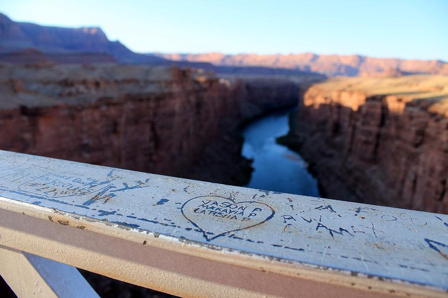 Love From Above on the Navajo Photograph by Elizabeth Sullivan