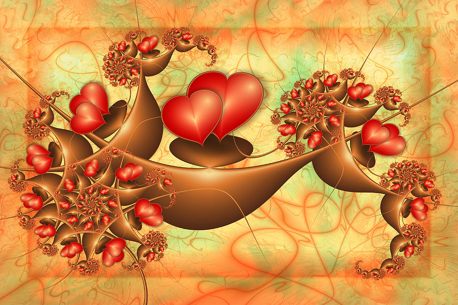 Love Digital Art by Gabiw Art