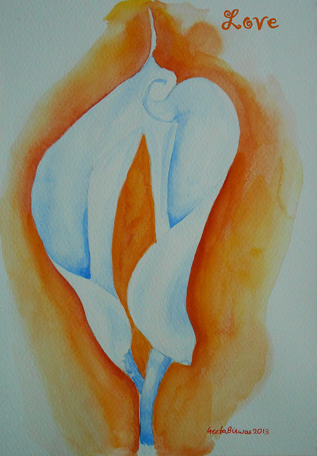 Lily Painting - Calla lilies by Geeta Yerra