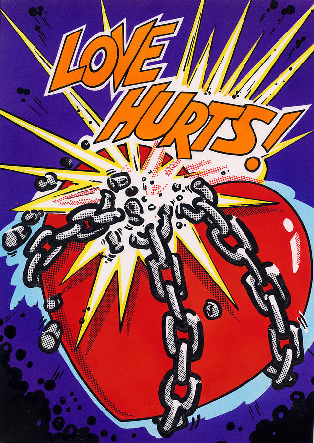 Love Hurts Photograph - Love Hurts by MGL Meiklejohn Graphics Licensing