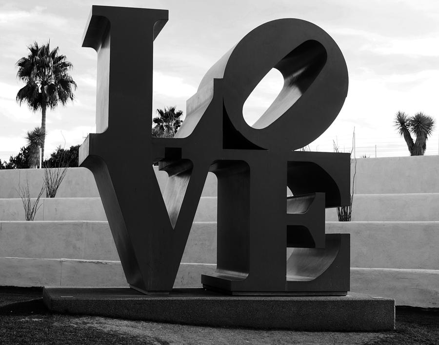 Love in Scottsdale BW Photograph by C H Apperson
