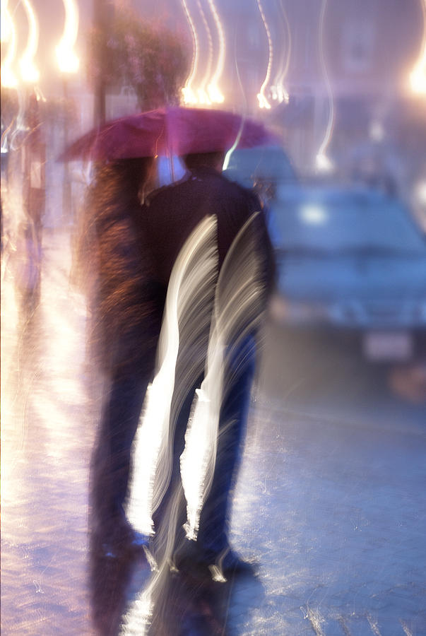 Love in the Rain Photograph by Rick Mosher