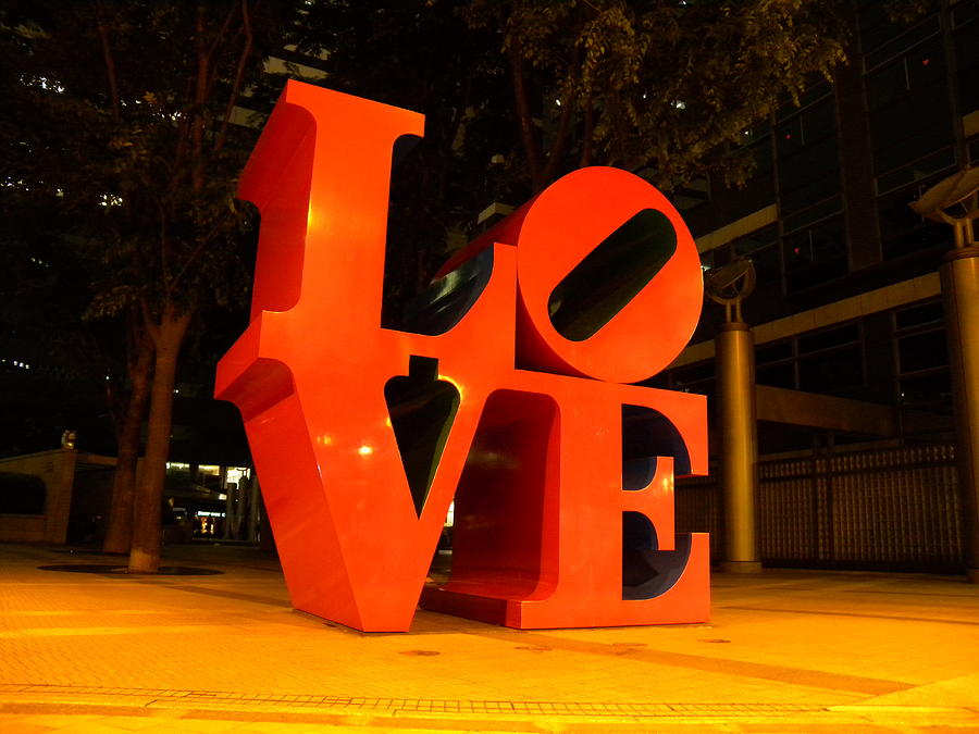 LOVE in Tokyo Japan Photograph by Yoshimasa Morishita