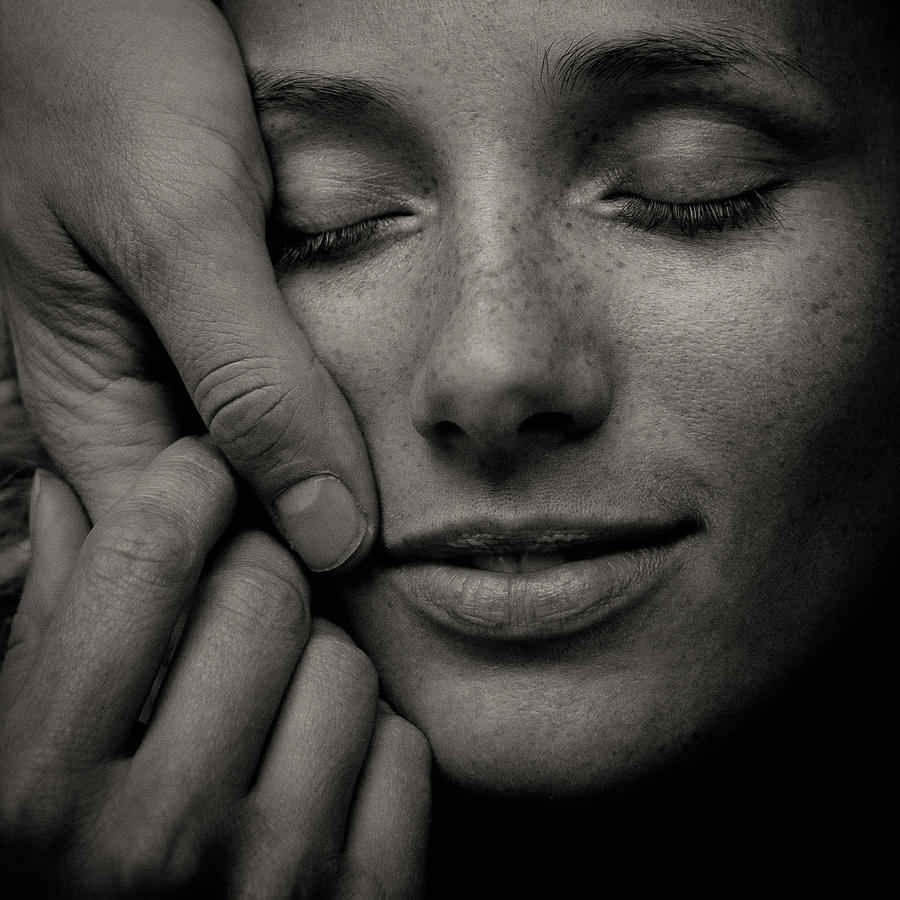 Black And White Photograph - Love Inside by Andrey Nastasenko