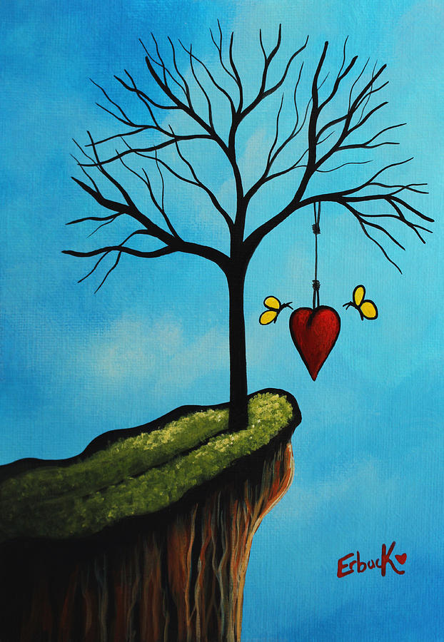 Love Is All We Need Original Artwork Painting by Moonlight Art Parlour