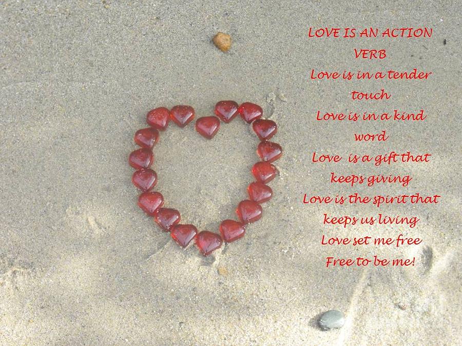 Love Is An Action Verb Example