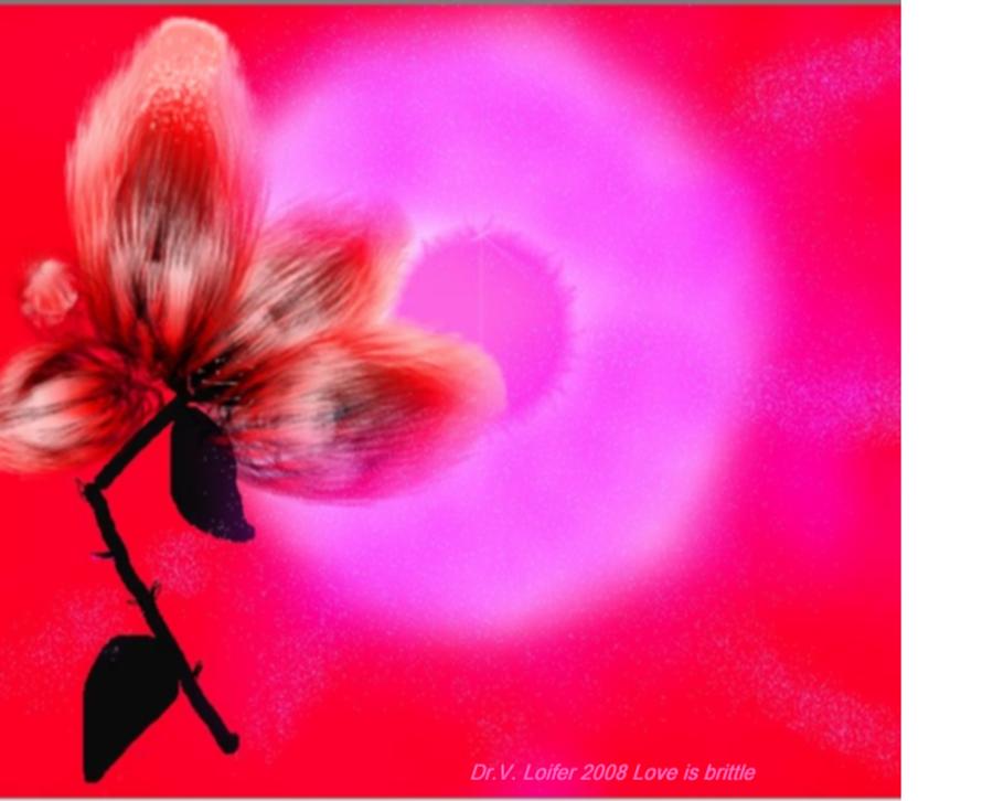 Love is brittle Digital Art by Dr Loifer Vladimir