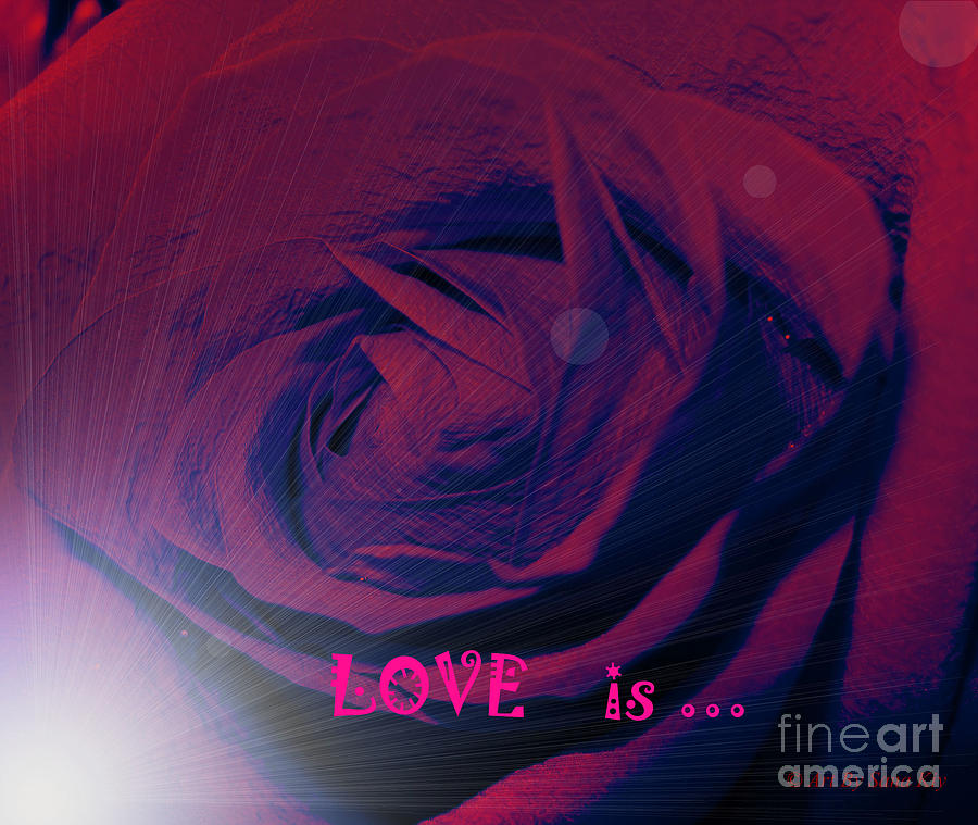LOVE is... Collection 2. Magnificence Digital Art by Oksana Semenchenko