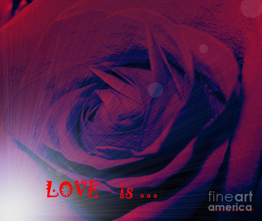 LOVE is... Collection 4.Magnificence Digital Art by Oksana Semenchenko