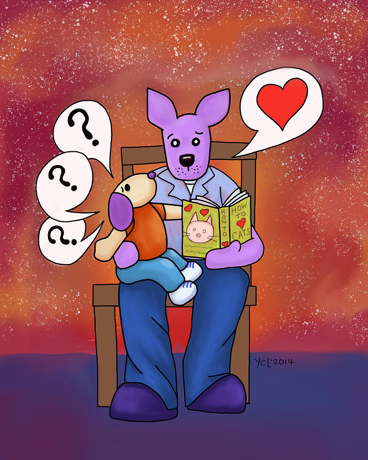 Dingo Digital Art - Love is Patient by Yvonne Lozano Dingo Digital Art - Love is Patient by Yvonne Lozano