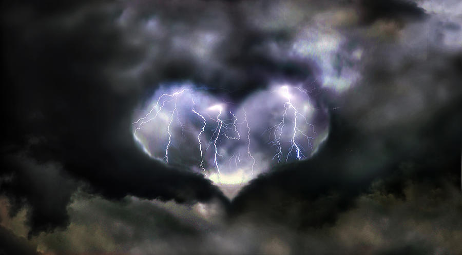 Heart Digital Art - Love is Powerful by Matt Molloy