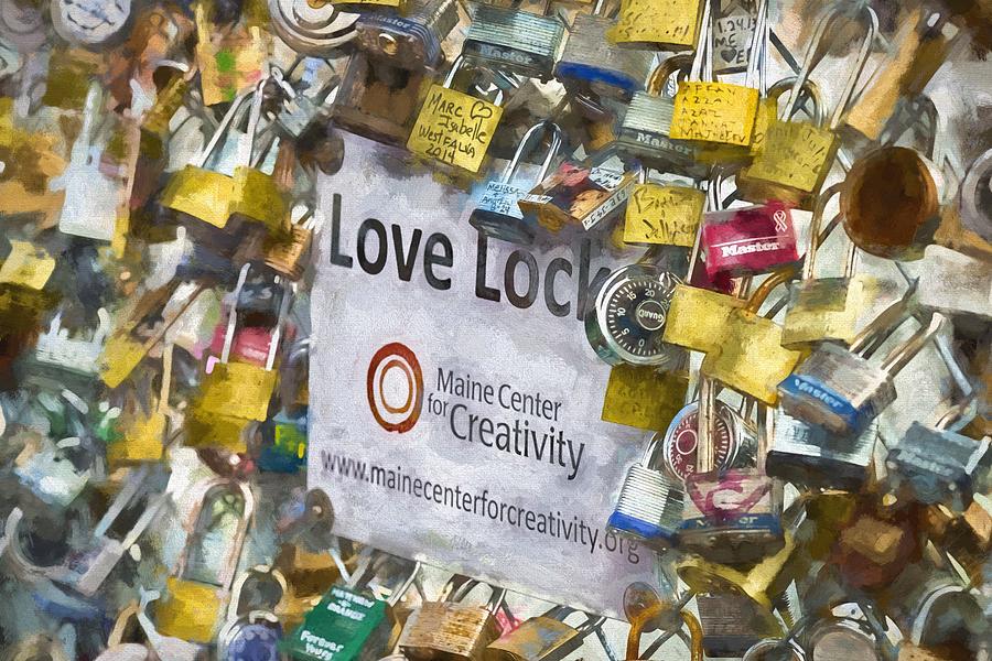 Love Locks Photograph by John Hoey