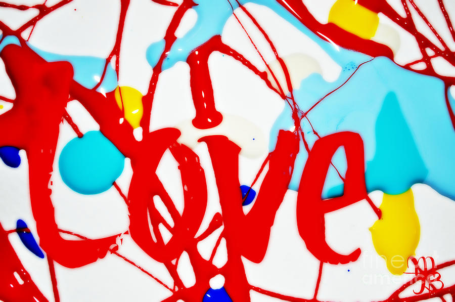 Love Painting by Mindy Bench