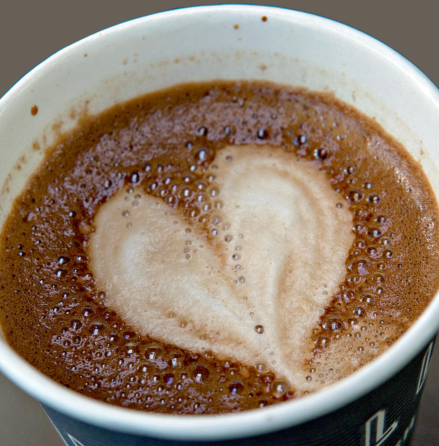 Love My Coffee Photograph by Art Block Collections