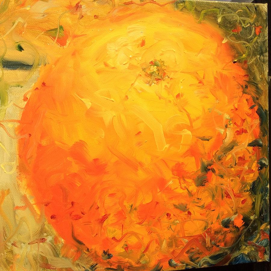 Love of Three Oranges I Painting by Karen Carmean