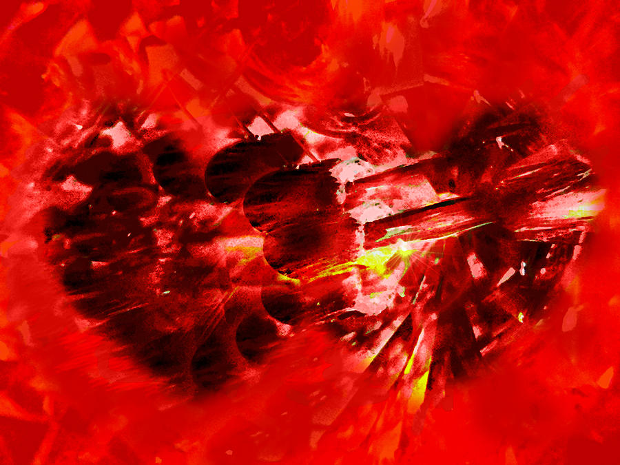 Valentines Day Photograph - Love Opening by Kathy Bassett
