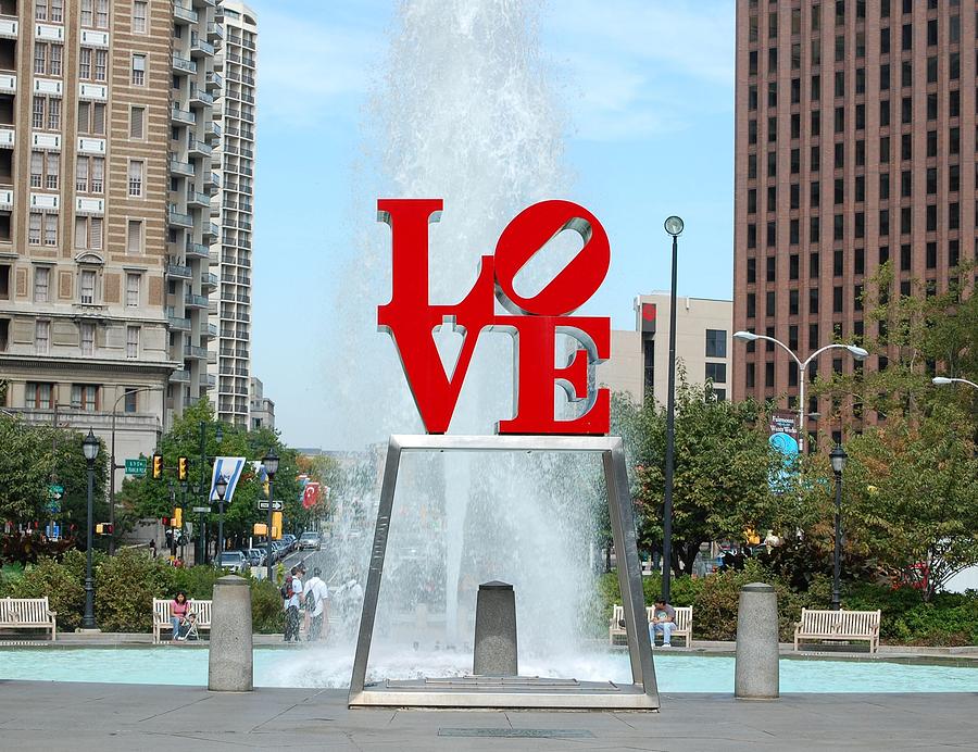 Love Park Digital Art by Bill Bauer - Fine Art America