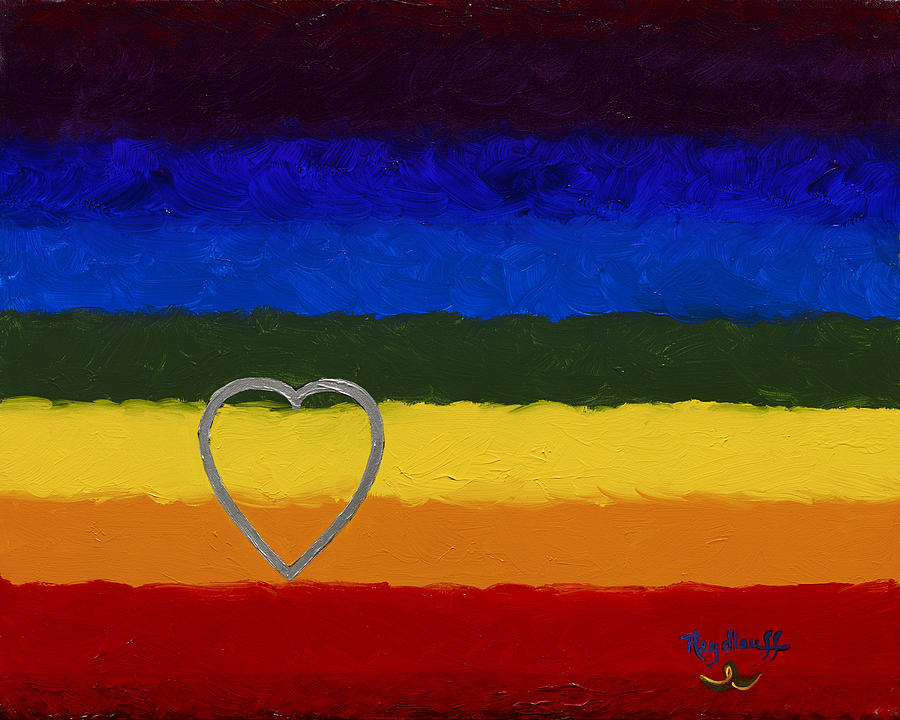 Love Painting - Love by Pat Heydlauff