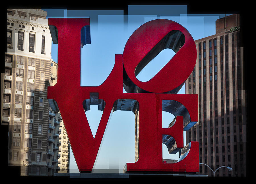 Love - Philadelphia Photograph by Bill Cannon