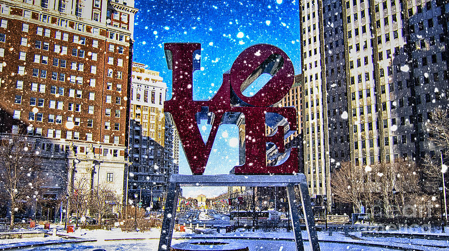 Love-Philly V4 Photograph by Douglas Barnard