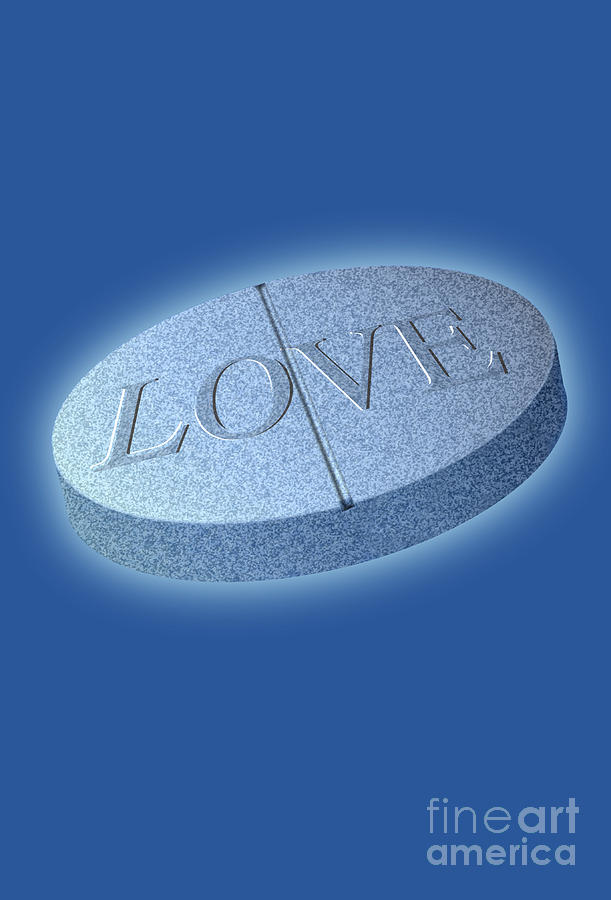 Love Pill Photograph by Mike Agliolo