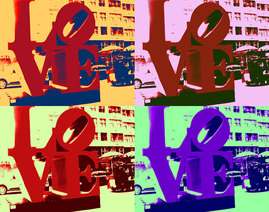 LOVE Pop Art II Digital Art by Culture Cruxxx