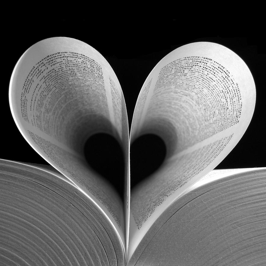 Book Photograph - Love Reading by Illusorium Illustration