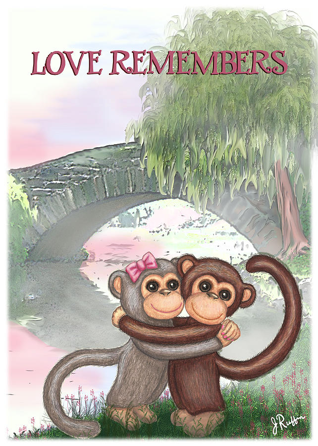 Love Remembers Digital Art by Jerry Ruffin
