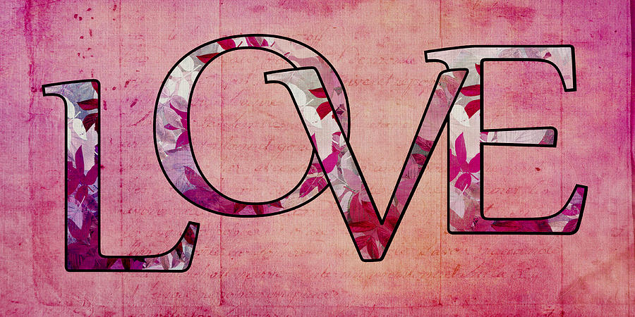 LOVE - s0103t Digital Art by Variance Collections